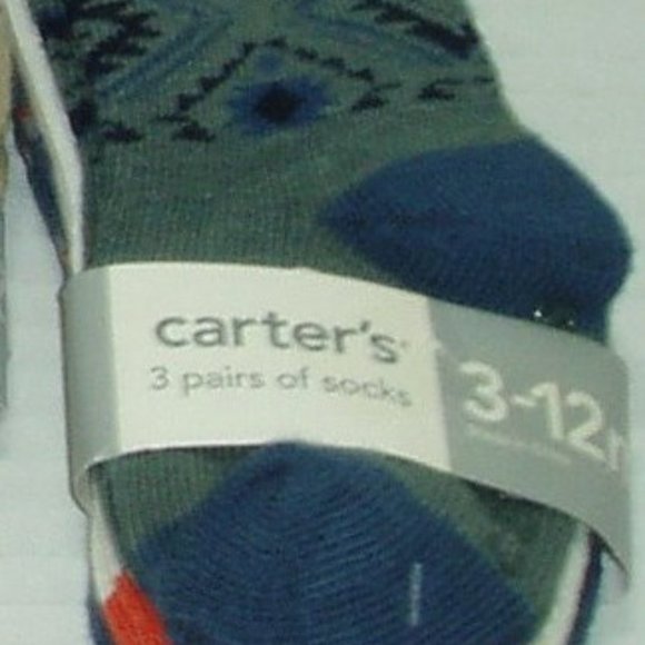 Boys Socks Crew Ankle Lot 14 pair Baby Infant Bear Wild Monster - Picture 7 of 14